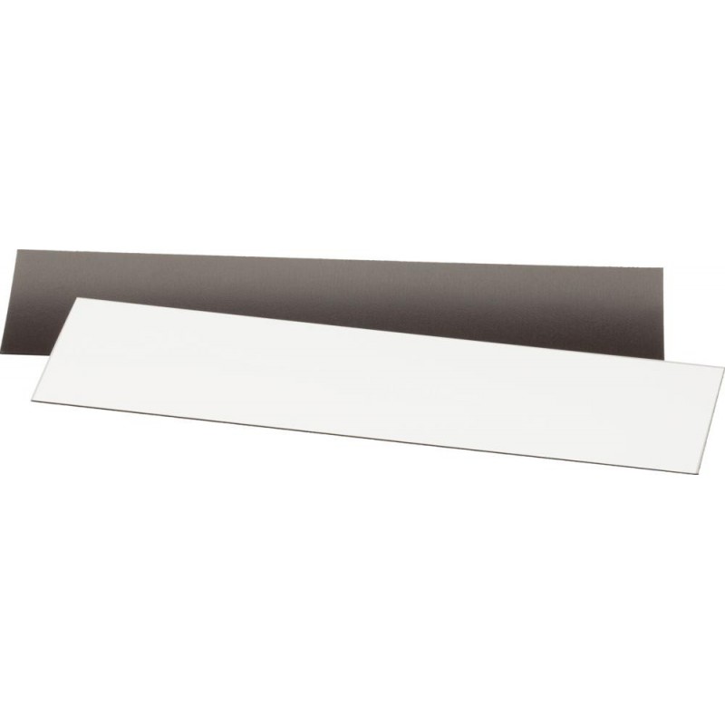 Etiquetas magneticas UV 100 blanco 20x0,6x100mm FORMAT